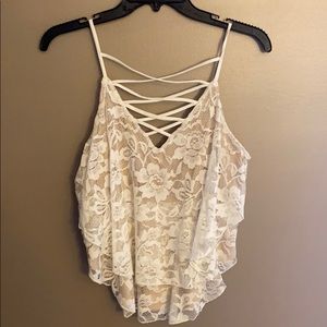 Express lace tank